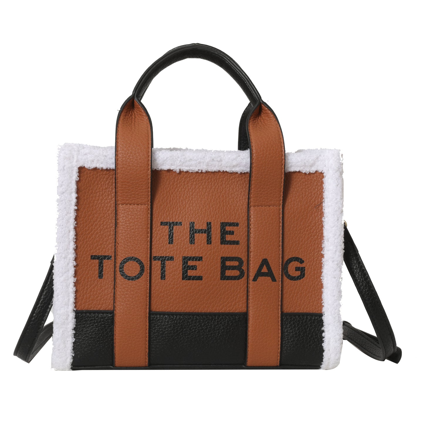 Women's Commuter Portable Lamb Fur Trendy Elements Women's Handbag