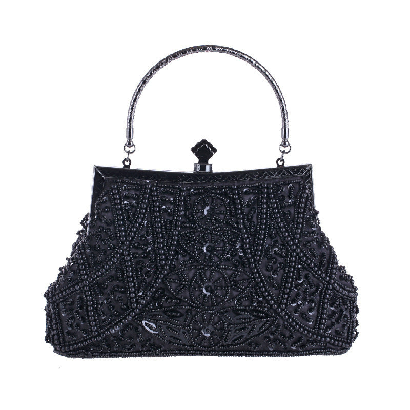 Beaded Embroidered Wear Portable Classic Cheongsam Perfect Match Dinner Bag