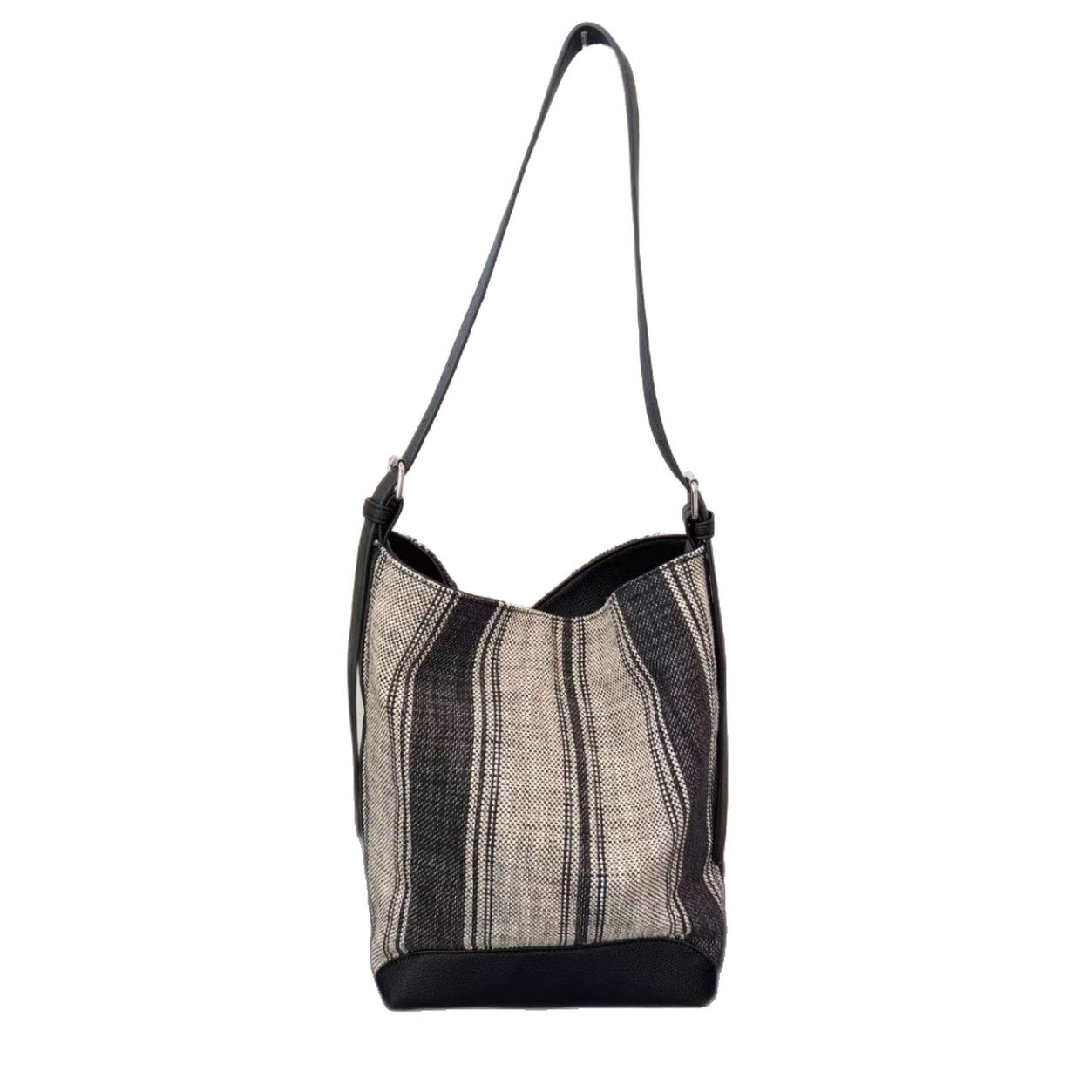 High Sense Idle Style Vintage Stripe Women's Shoulder Bag