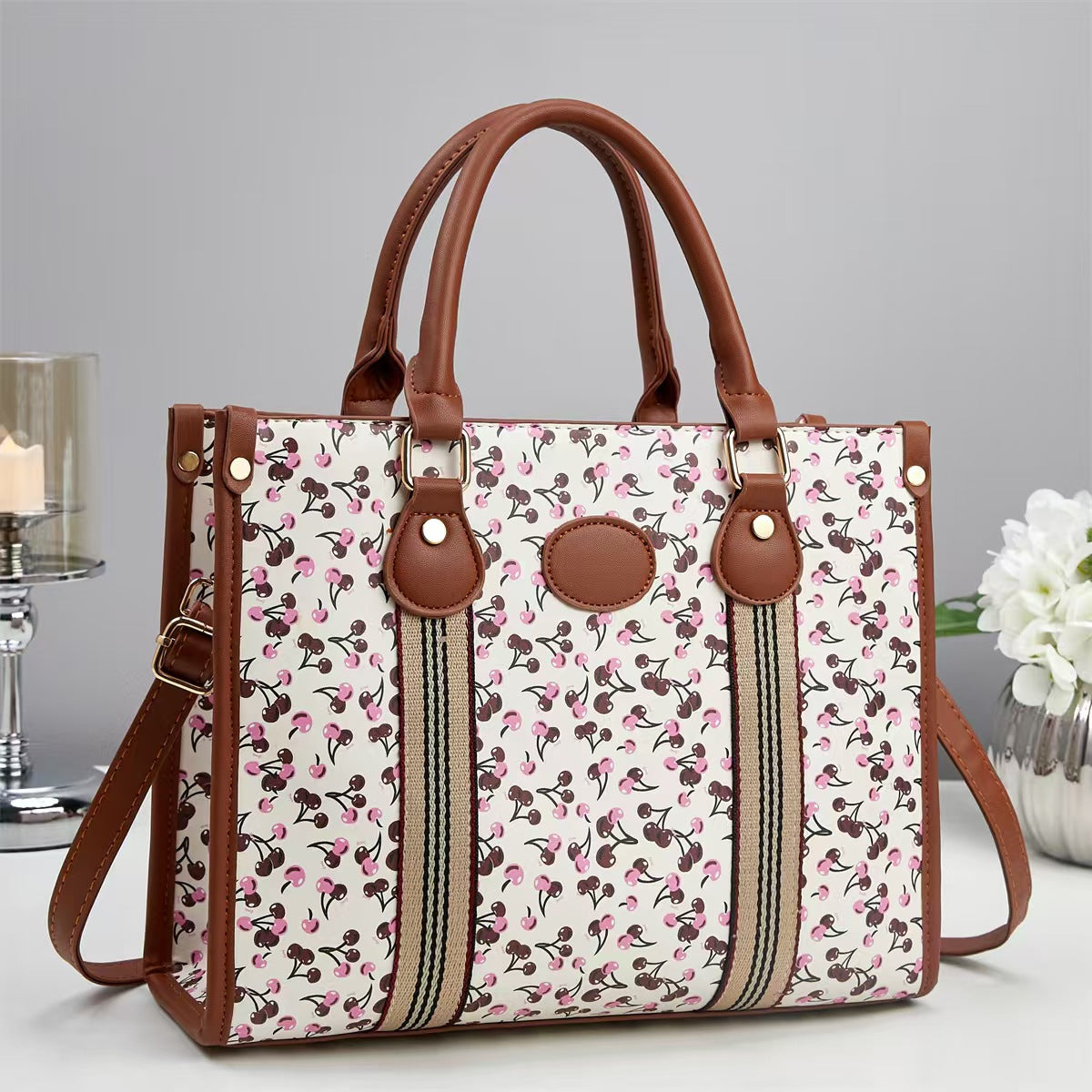 Women's Printed Fashionable Large Capacity High-grade For Women's Handbag