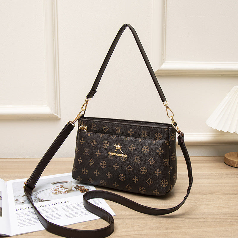 Women's Fox Simple Graceful Large Capacity Printed Handbags