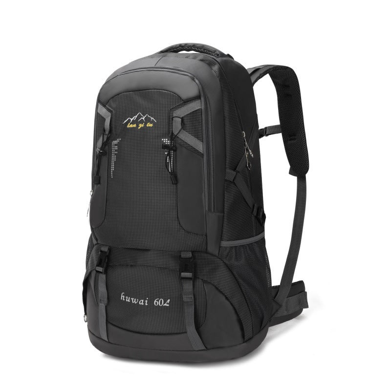 Large Capacity Waterproof Nylon Traveling Couple Mountain Climbing, Hiking Bag