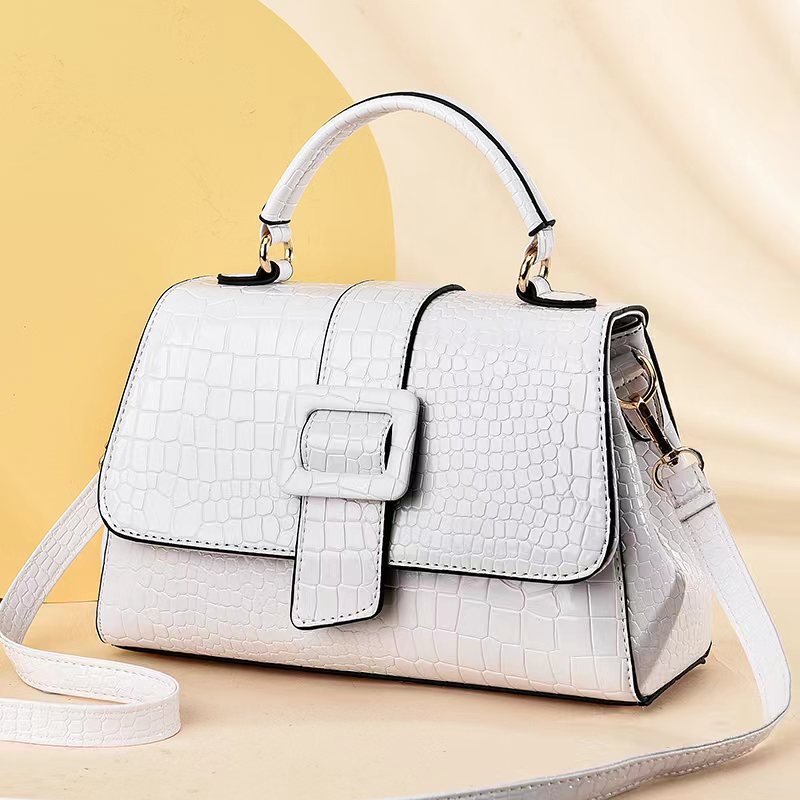 Women's Stone Pattern Fashion Trendy High-grade Large Capacity Women's Handbag