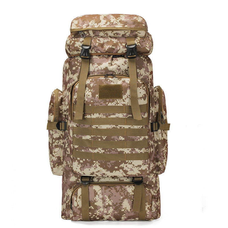 Creative Men's Oxford Cloth Camouflage Camping Mountain Climbing, Hiking Bag