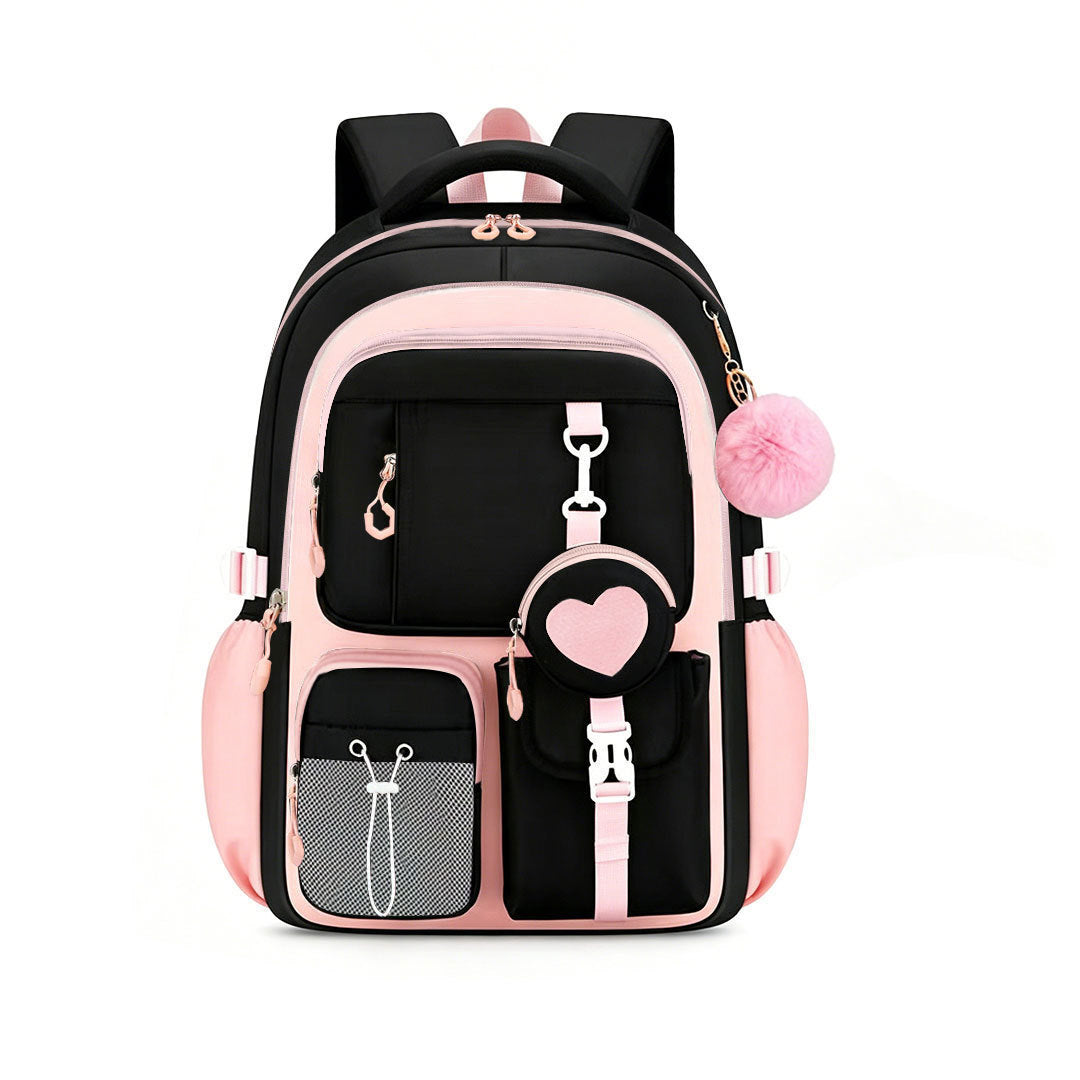 Burden Alleviation Large Capacity Love Three-piece Backpacks
