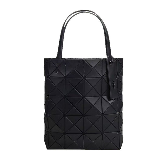 Women's Geometric Diamond Pattern Matte Big Box Handbags