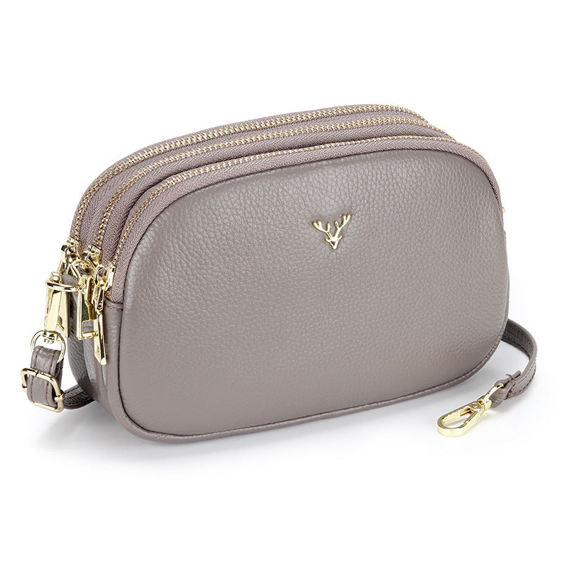 Women's Soft Advanced Texture Exquisite Fashion Simple Women's Leather Bag