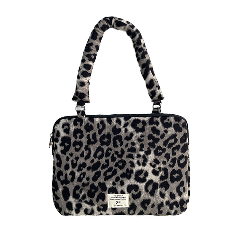 Wind Leopard Print Pc Inch Notebook Laptop Bag