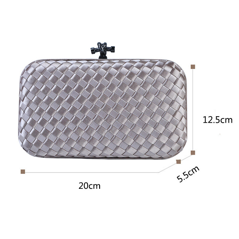 Women's Portable Banquet Clutch Dress Makeup Dinner Bag