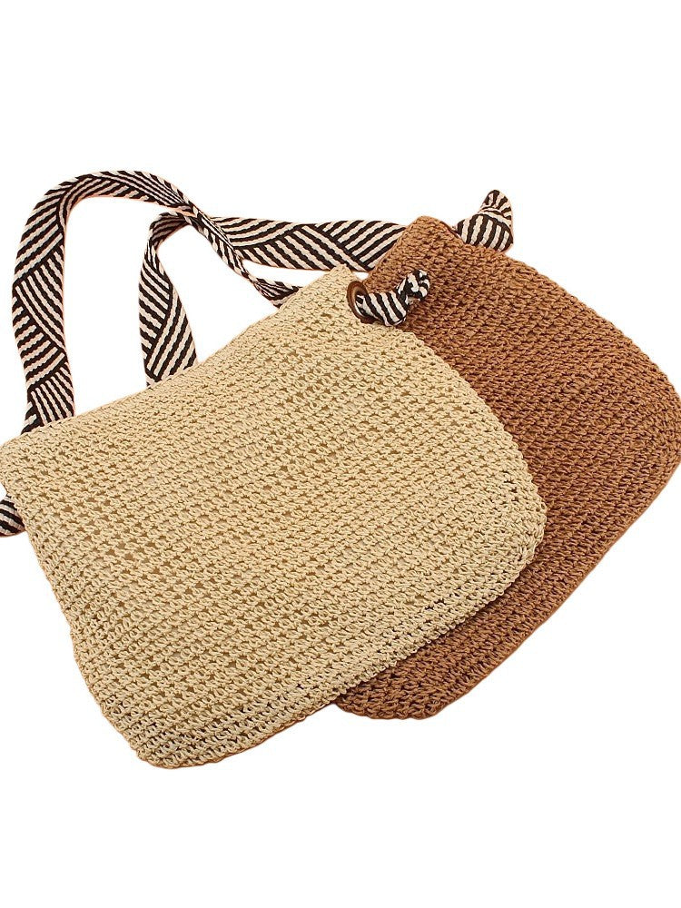 Women's Style Straw Lazy Large Capacity Woven Fashion Bags
