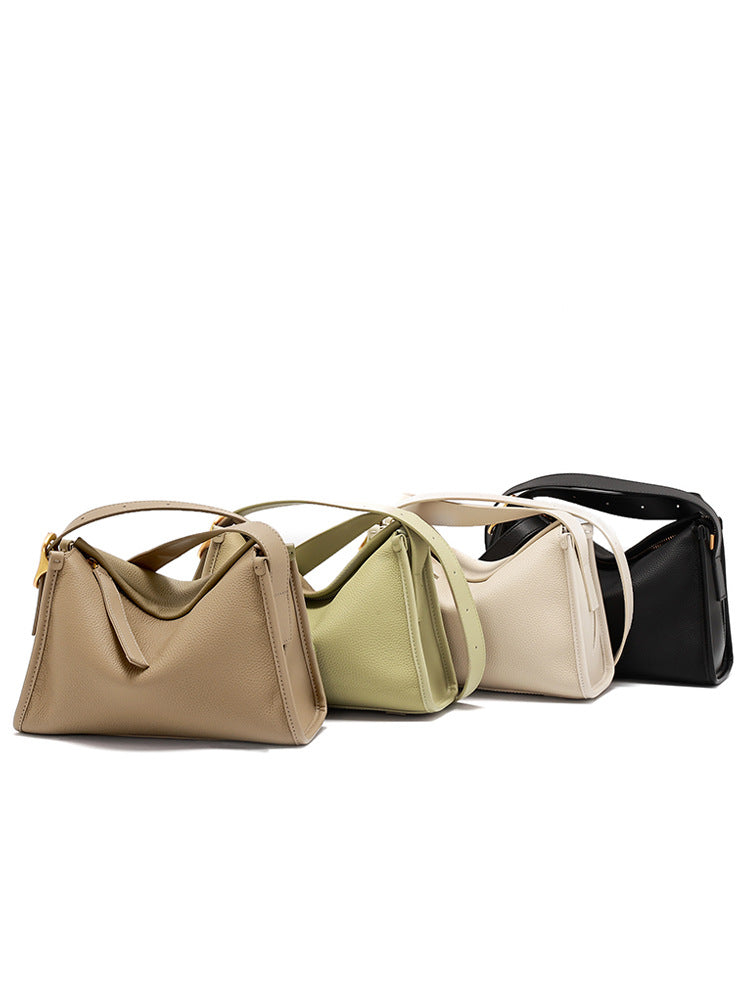 Women's Layer Cowhide Pillow Genuine Leather Fashion Bags