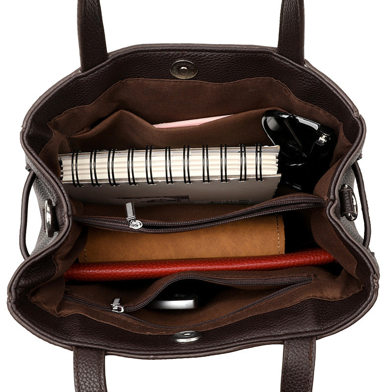 Women's Genuine Leather Minority Fashion First Layer Handbags