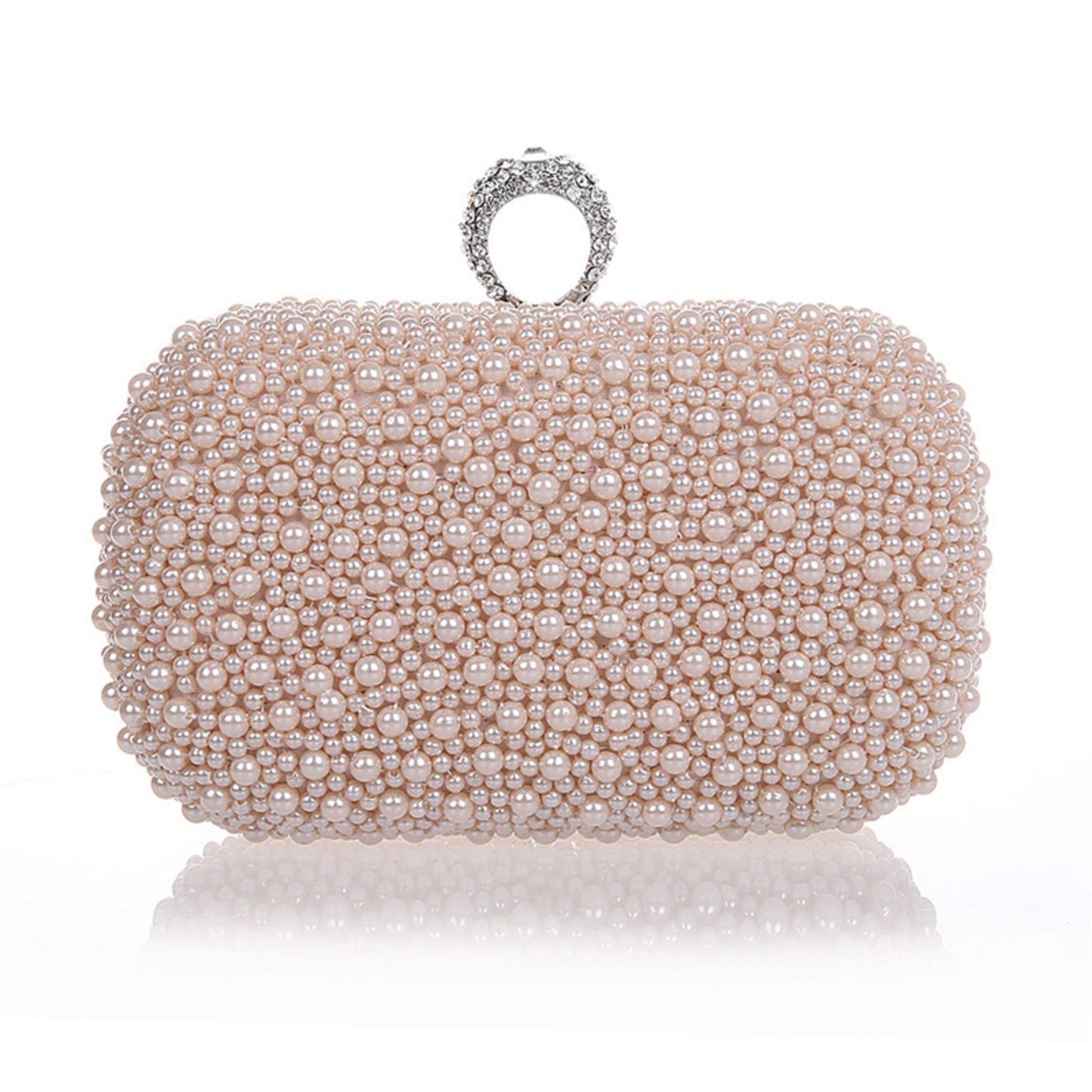 Pearl Embroidery Banquet Clutch Bridesmaid Bridal Bags