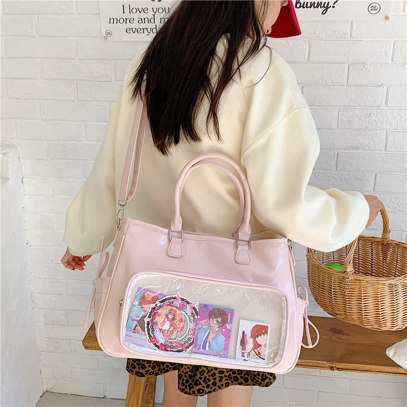 Leisure One Cartoon Class Versatile Large Women's Shoulder Bag