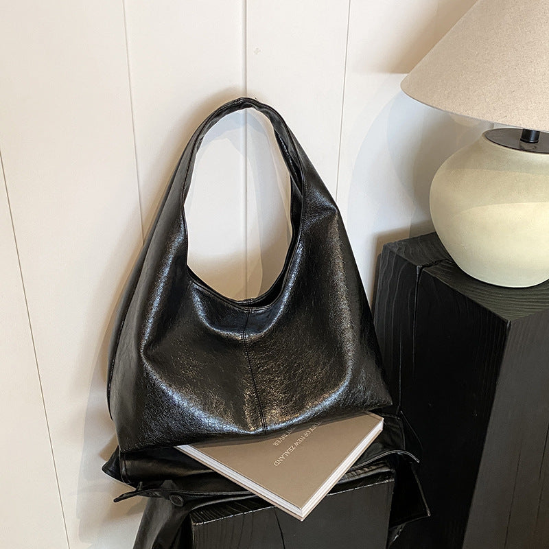 Women's Large Capacity Korean Style Minority One Shopping Simple Women's Shoulder Bag