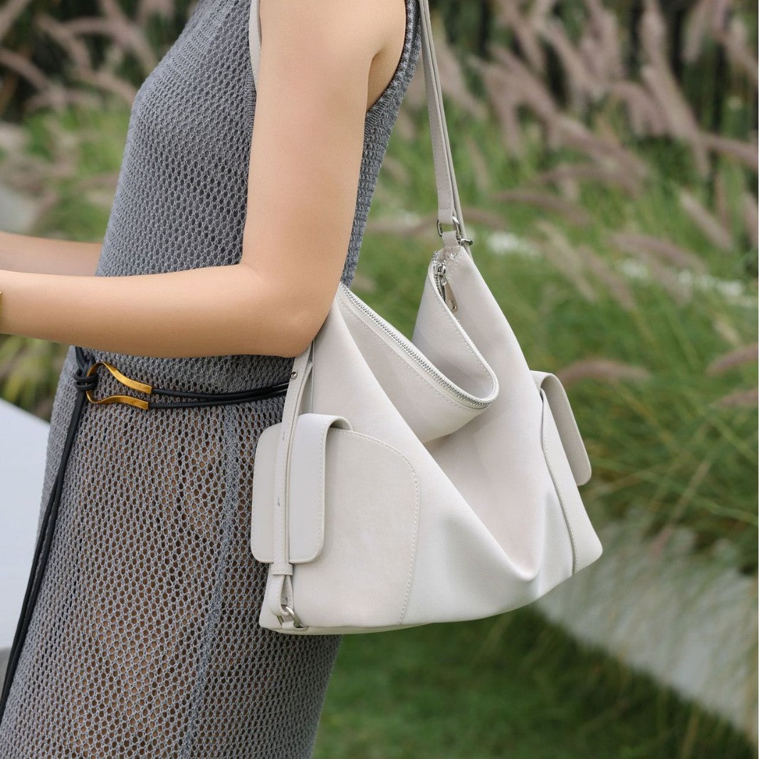Women's Commuter Large Capacity Versatile High-grade Genuine Bags