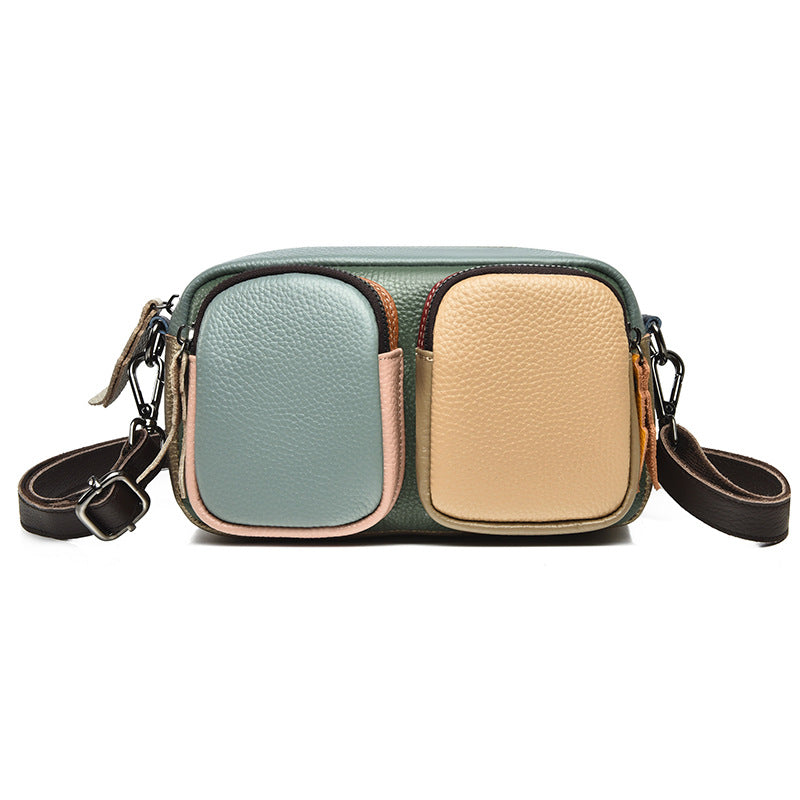 Women's Genuine Leather Large Capacity First Layer Cowhide Bags