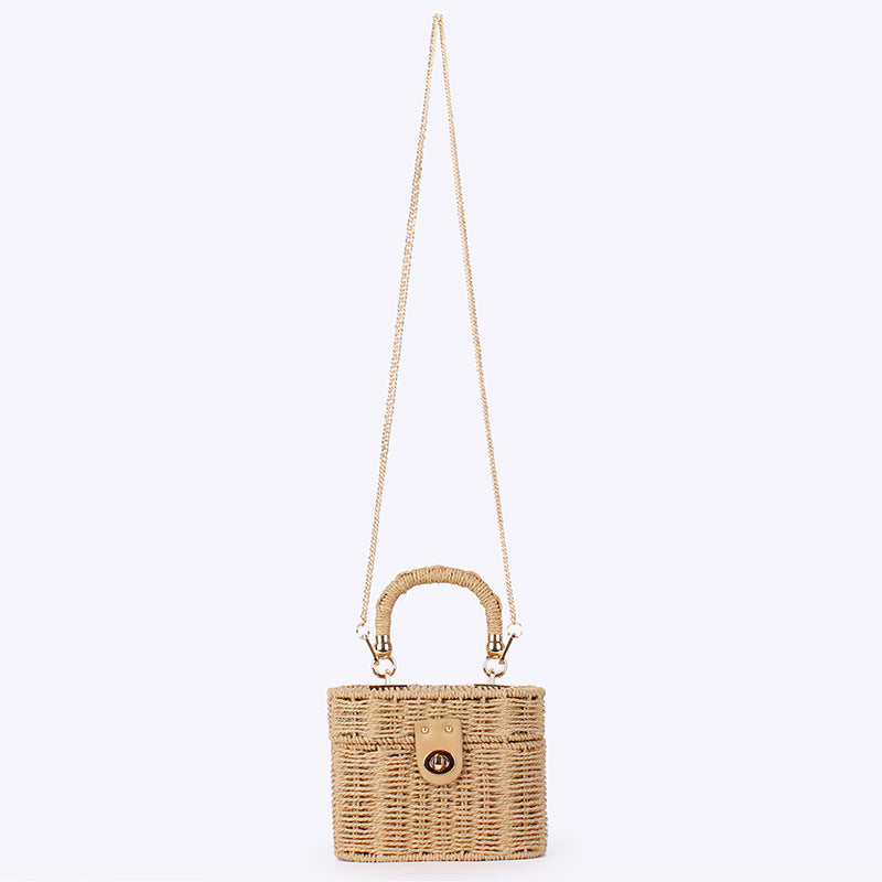 Classic Style Woven Daily Leisure Seaside Vacation Ladies Bags