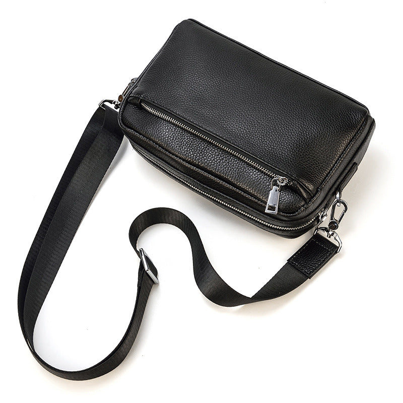 Men's Leather Large Capacity Multifunctional Wrist Vintage Men's Clutch