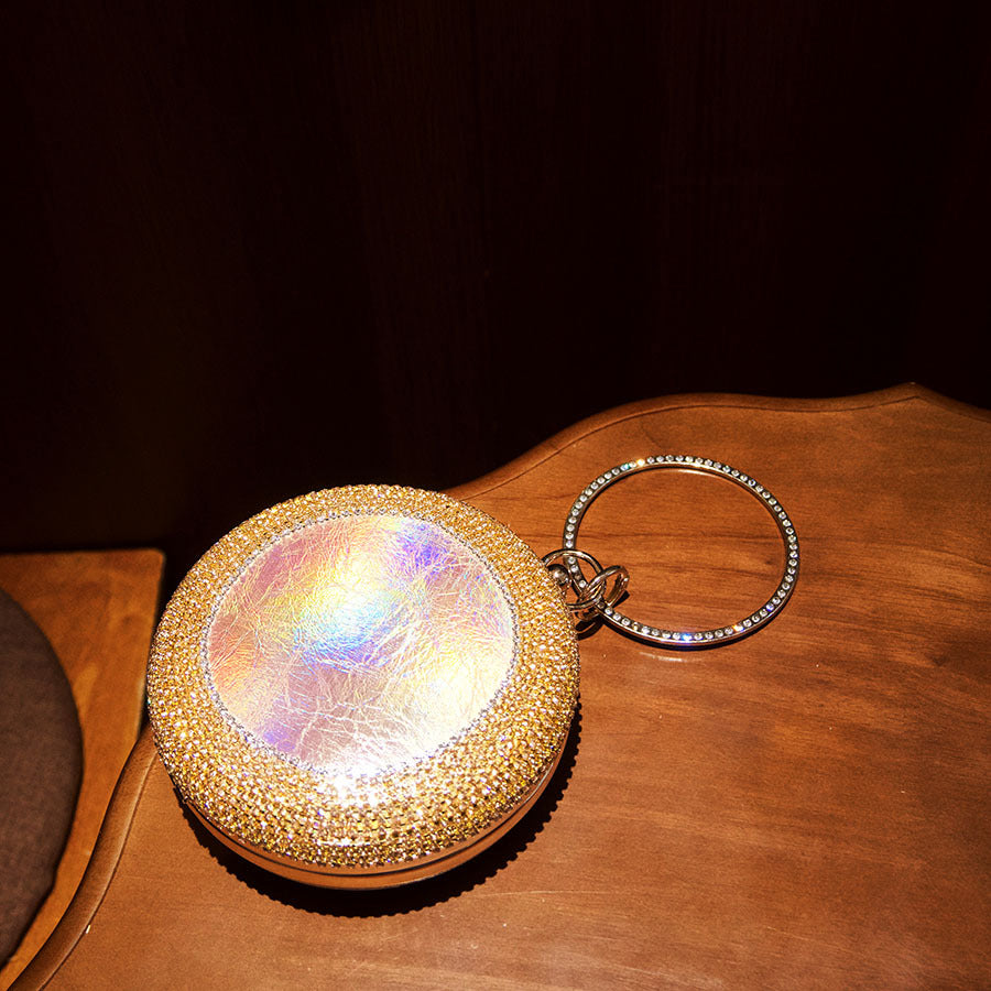Clutch Shiny Rhinestone Delicate Diamond Stylish Women's Handbag