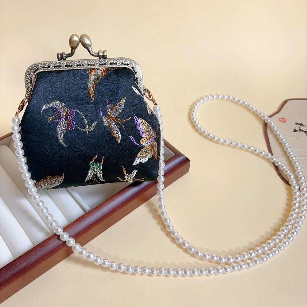 Chinese Super Fairy Exquisite Embroidered Mini Sanitary Pads Coin Purses