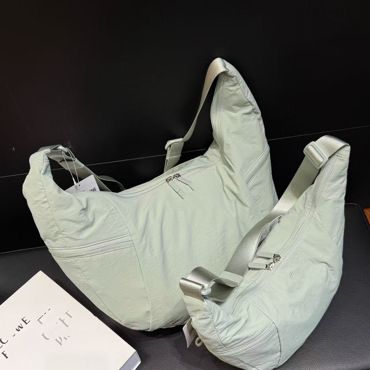 Women's Dew Croissant Sport Fitness Water Repellent Women's Messenger Bag