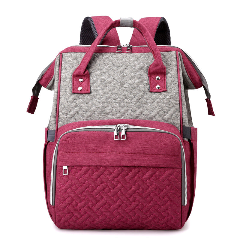 Straight Hair Diaper Mom Outing Fashion Thermal Mummy Bag