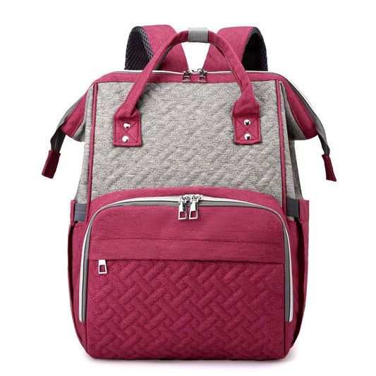 Straight Hair Diaper Mom Outing Fashion Thermal Mummy Bag