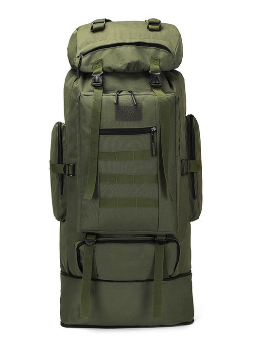 Women's & Men's Large Capacity Expandable Heightened Camping Mountain Climbing, Hiking Bag