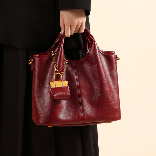 Red Bridal Daily Available Commuter Single Portable Women's Shoulder Bag