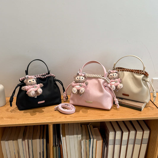 Korean Style Versatile Lucky Stitching Fresh Bags