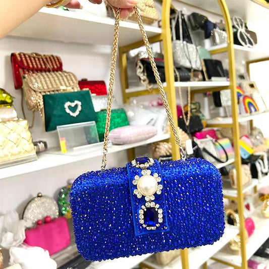 Women's Banquet Silk Clutch Cheongsam Formal Dress Women's Shoulder Bag