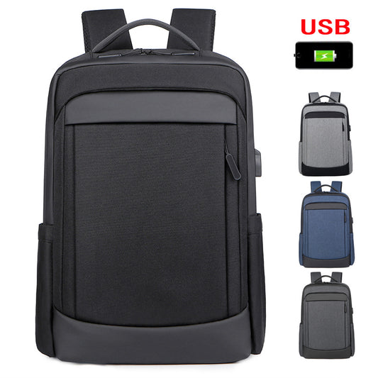 Men's Commuter Business Gift Meeting Printing Backpacks