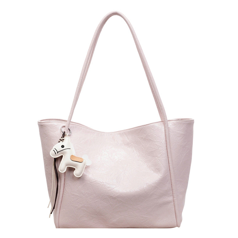 Women's Niche Fashion Large Capacity Commuter Versatile High Women's Shoulder Bag