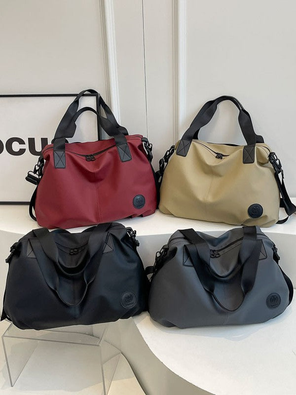 Women's & Men's Commuter Short Distance Portable Training Retro Large Women's Messenger Bag