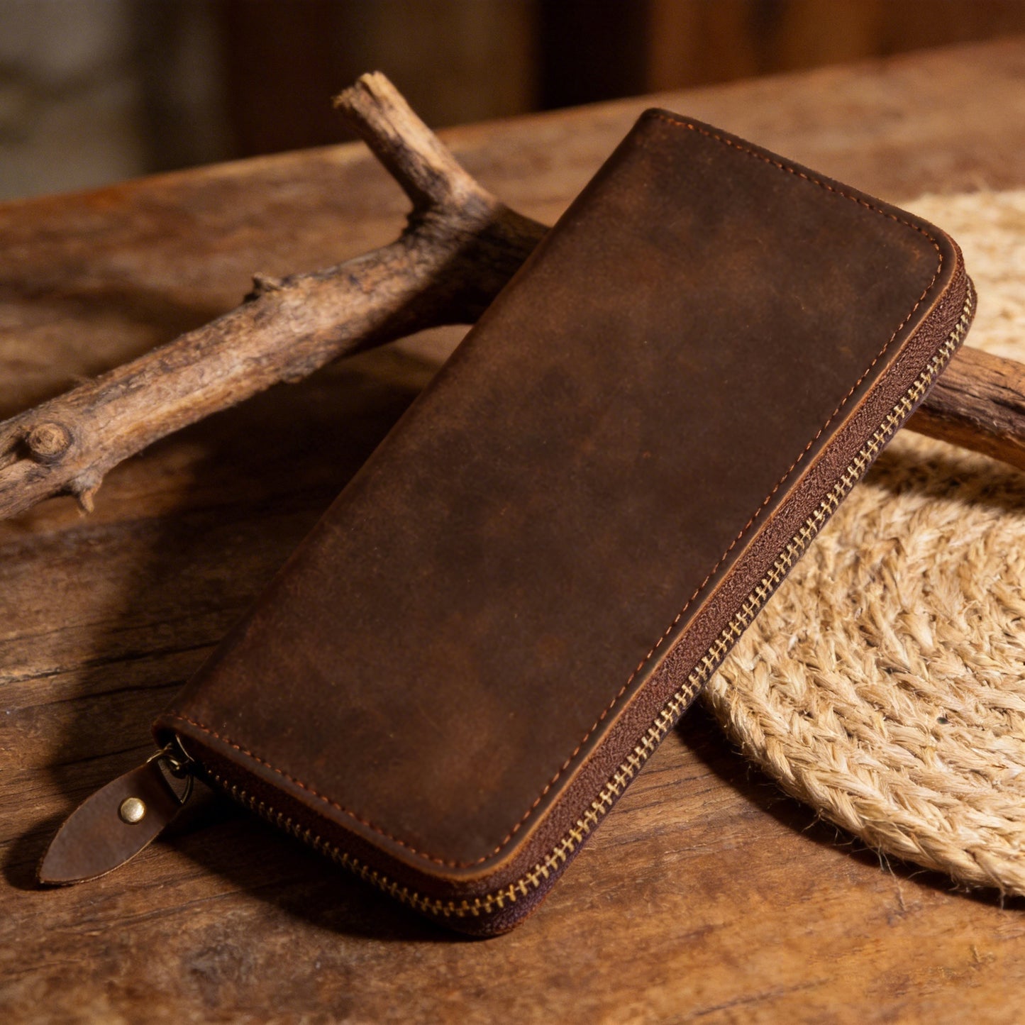 Men's Horse Leather Swiping Business High Sense Men's Wallet