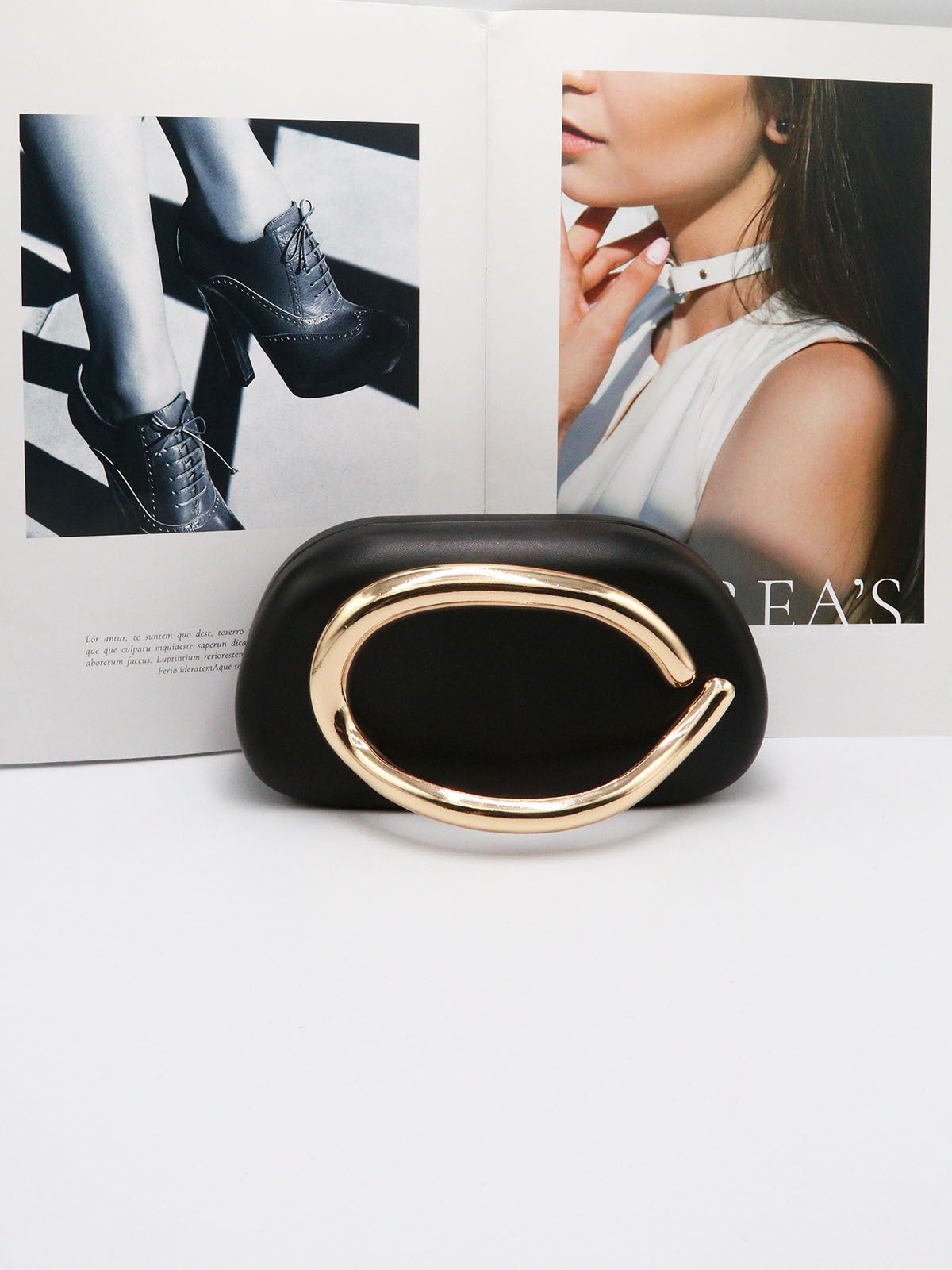 Women's Clutch Guest Personalized Design Retro Metal Box Bags