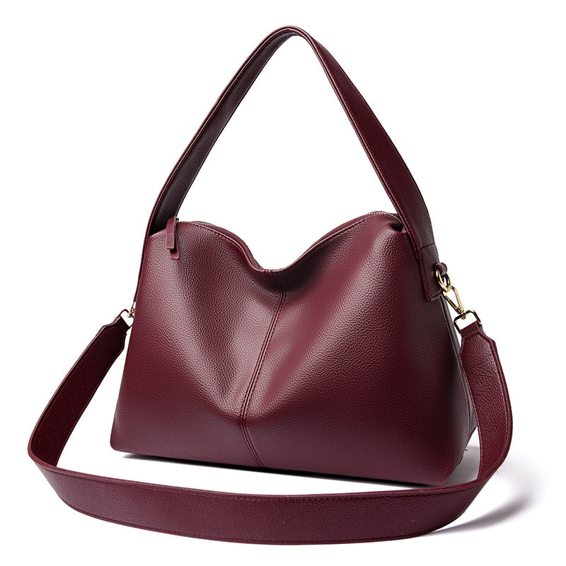 Sense Simple Large Capacity Portable Lady Women's Messenger Bag