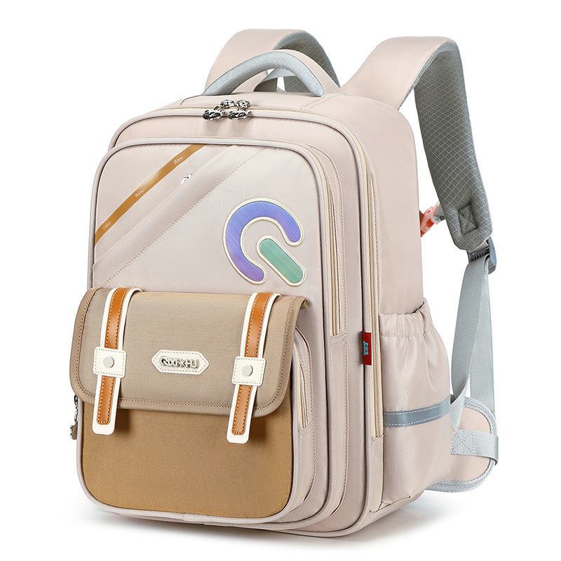 Children's Seven Star Fox Grade Large Capacity Primary School Bag