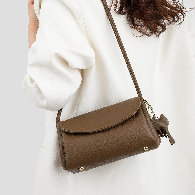 Women's Underarm Trendy Fashion Mini Soft Leather Women's Messenger Bag