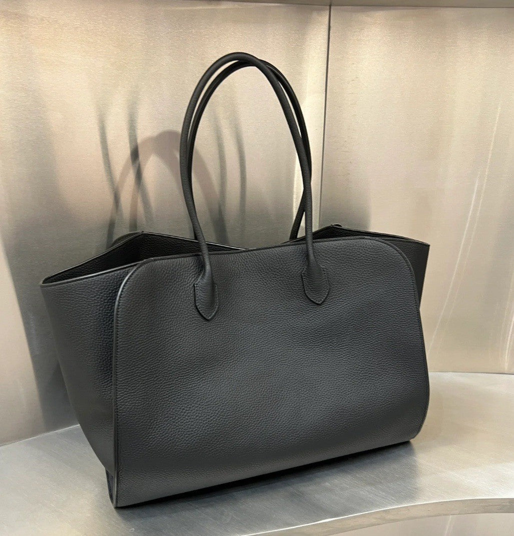 Women's Leather Autumn Minimalist Style Large Capacity Totes Hand Women's Shoulder Bag