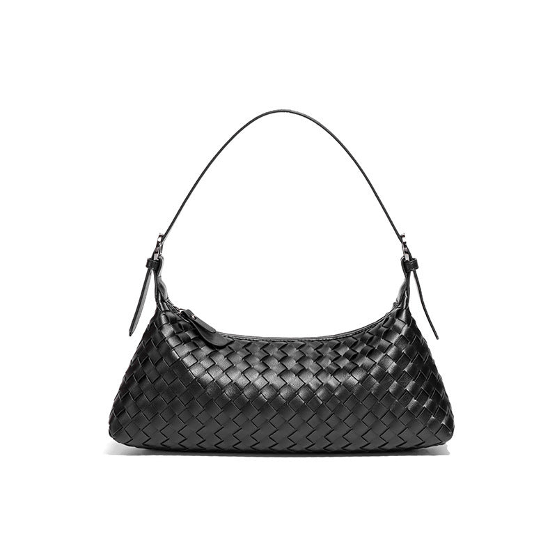 Women's Hand-woven Fashion Selenodont Light Luxury Woven Women's Messenger Bag