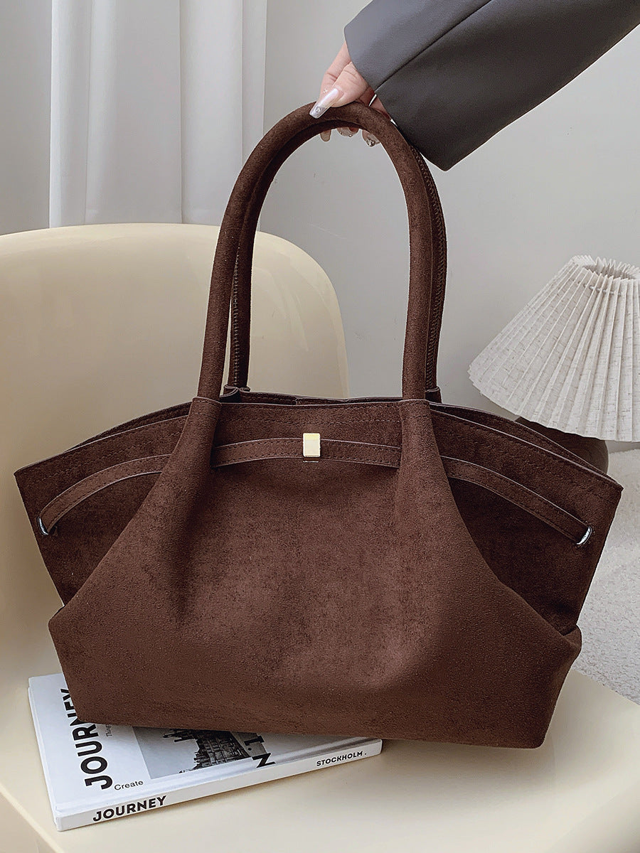 Women's Large Capacity Commuter Idle Style Dumpling Big Women's Shoulder Bag
