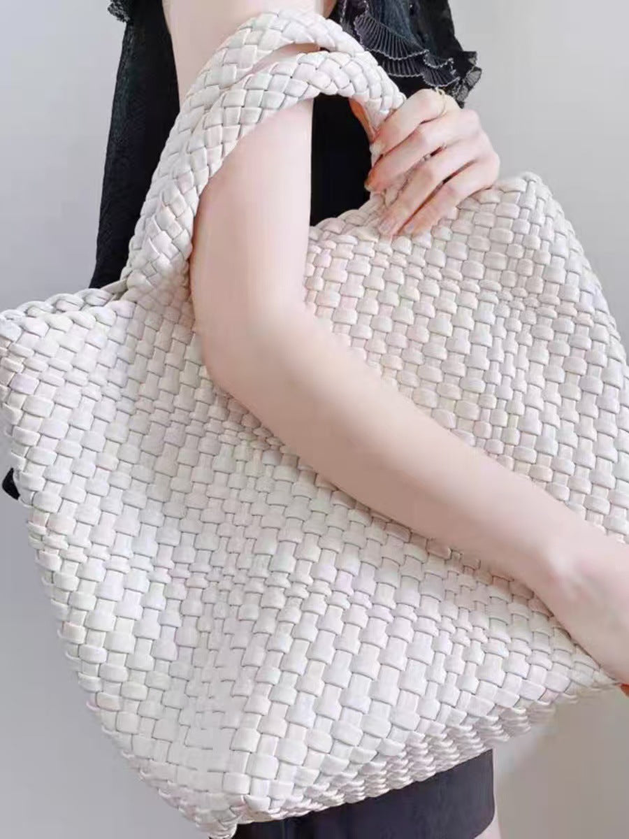 Women's Hand-woven Large Capacity Shopping Trendy Mother Bags