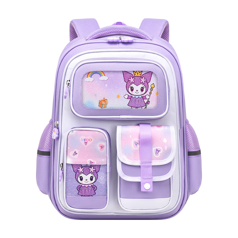 Children's Grade Spine Protection Large Capacity Good Primary School Bag