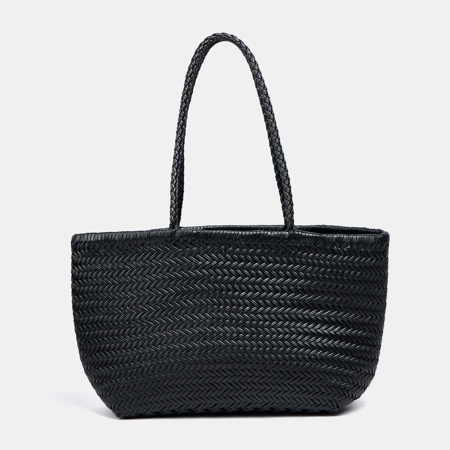 Women's Leather French Retro Vegetable Basket Large Women's Handbag