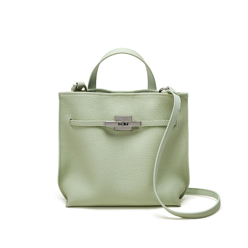 Women's High-grade Genuine Leather Portable Kelly Fashion Women's Shoulder Bag