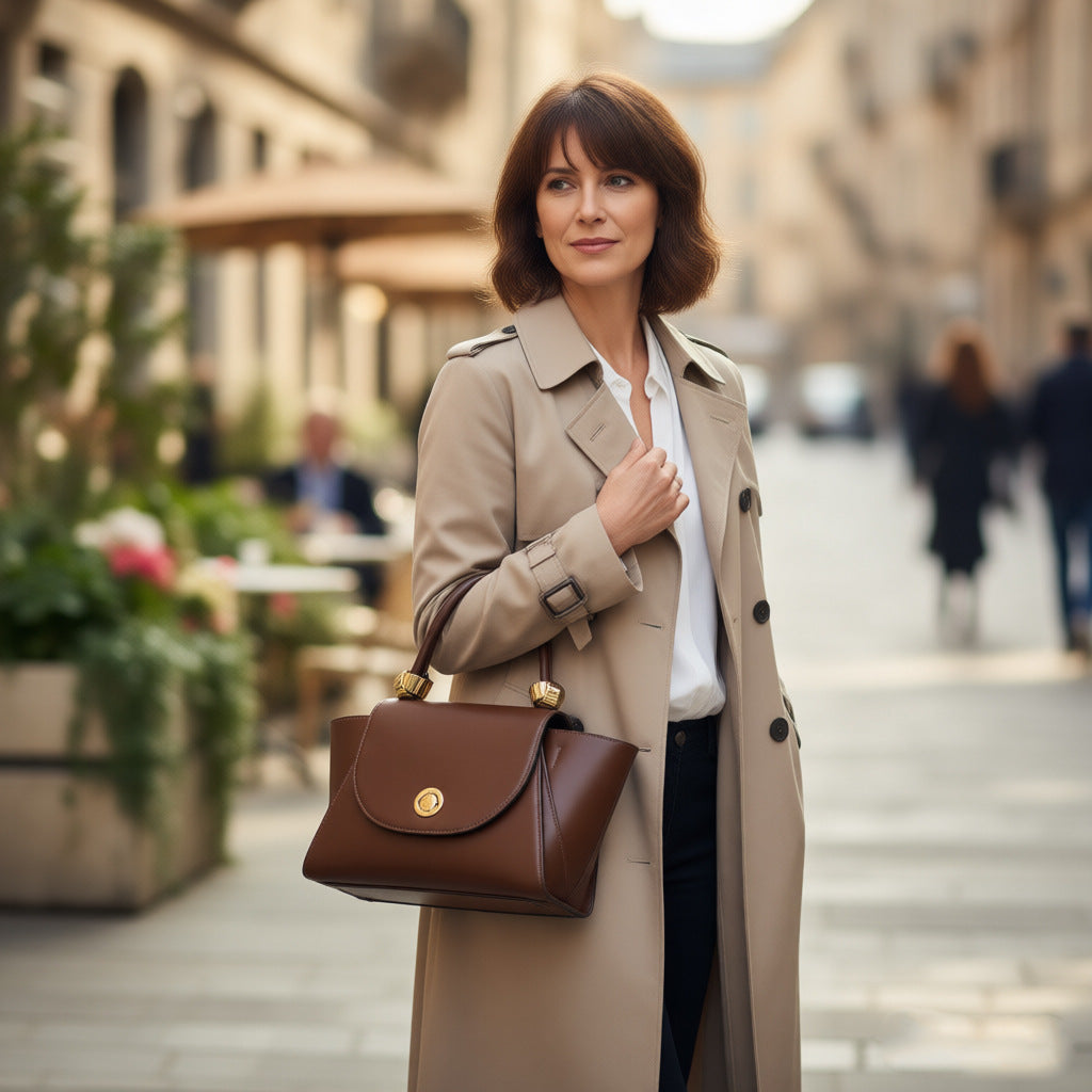 Home High-grade Geometric Temperament Lady Large Small Square Bag