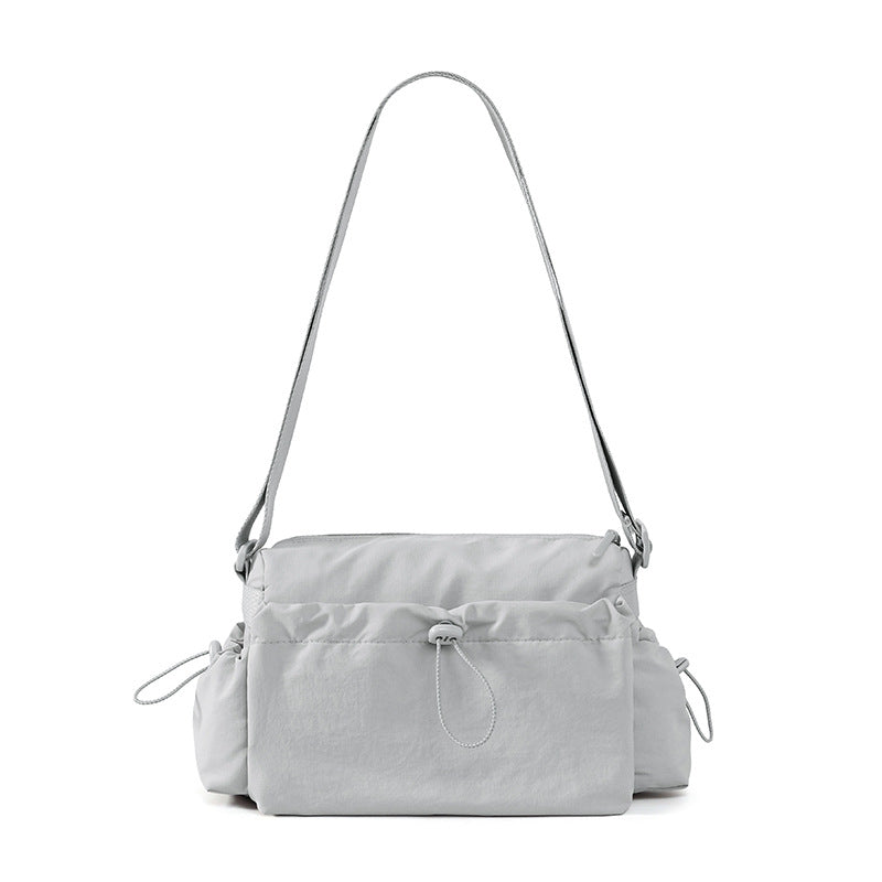Large Capacity Fashionable Simple Solid Color Women's Messenger Bag