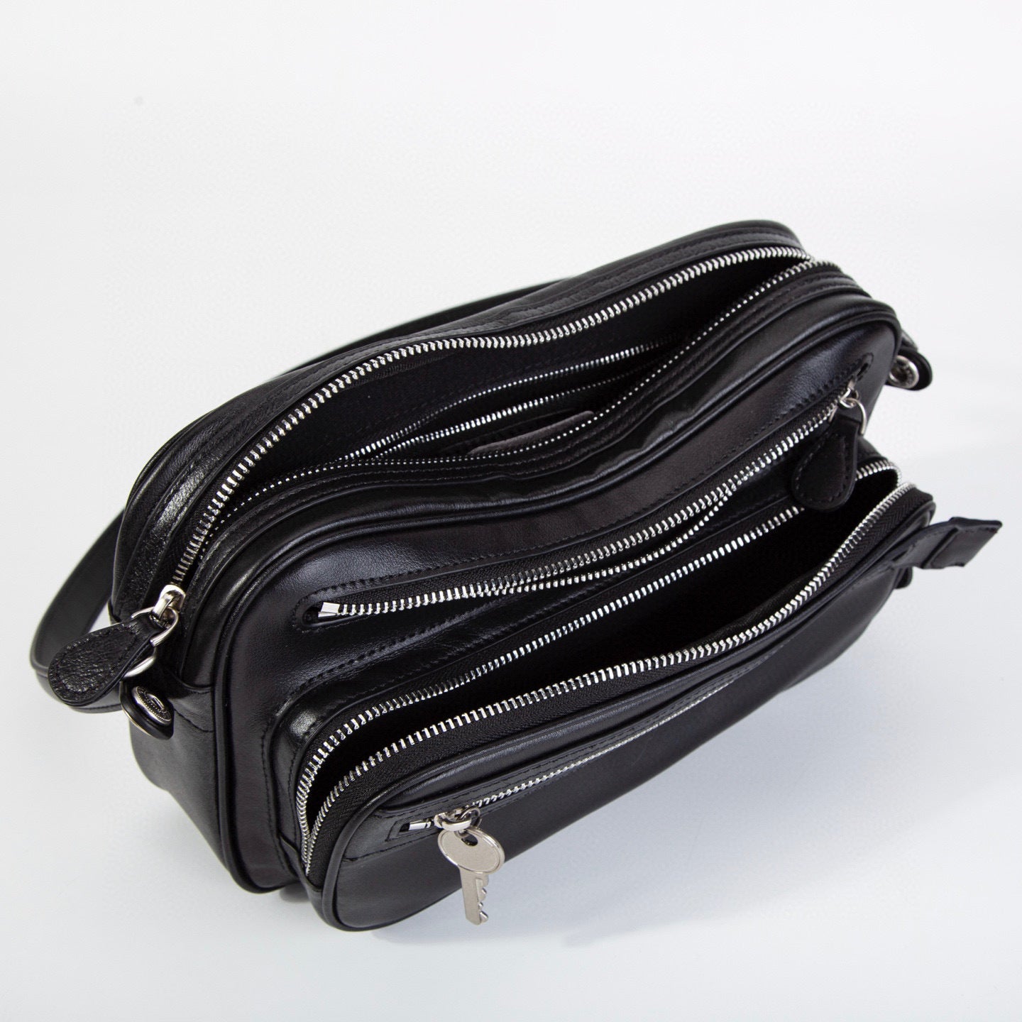 Women's Niche Cowhide Textured Oil Wax Leather Genuine Women's Handbag